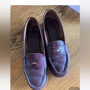 Bass penny loafers discontinued 7.5 Narrow
